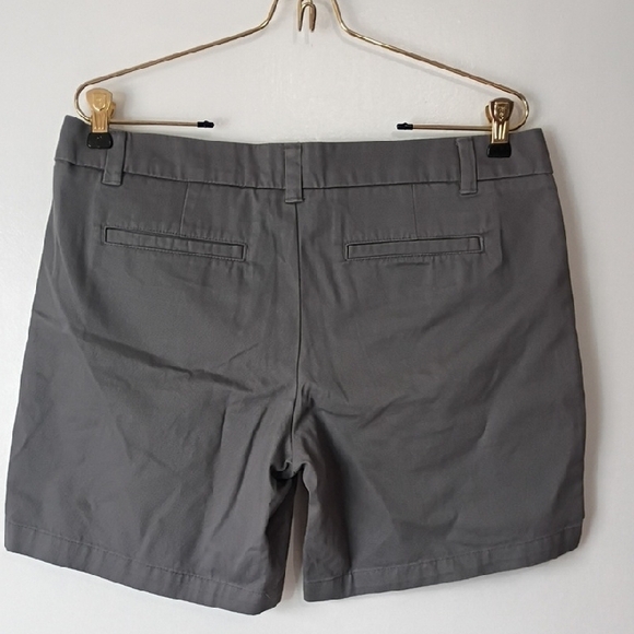 Merona Gray Women's Shorts 100% Cotton Size 8 - Picture 8 of 10